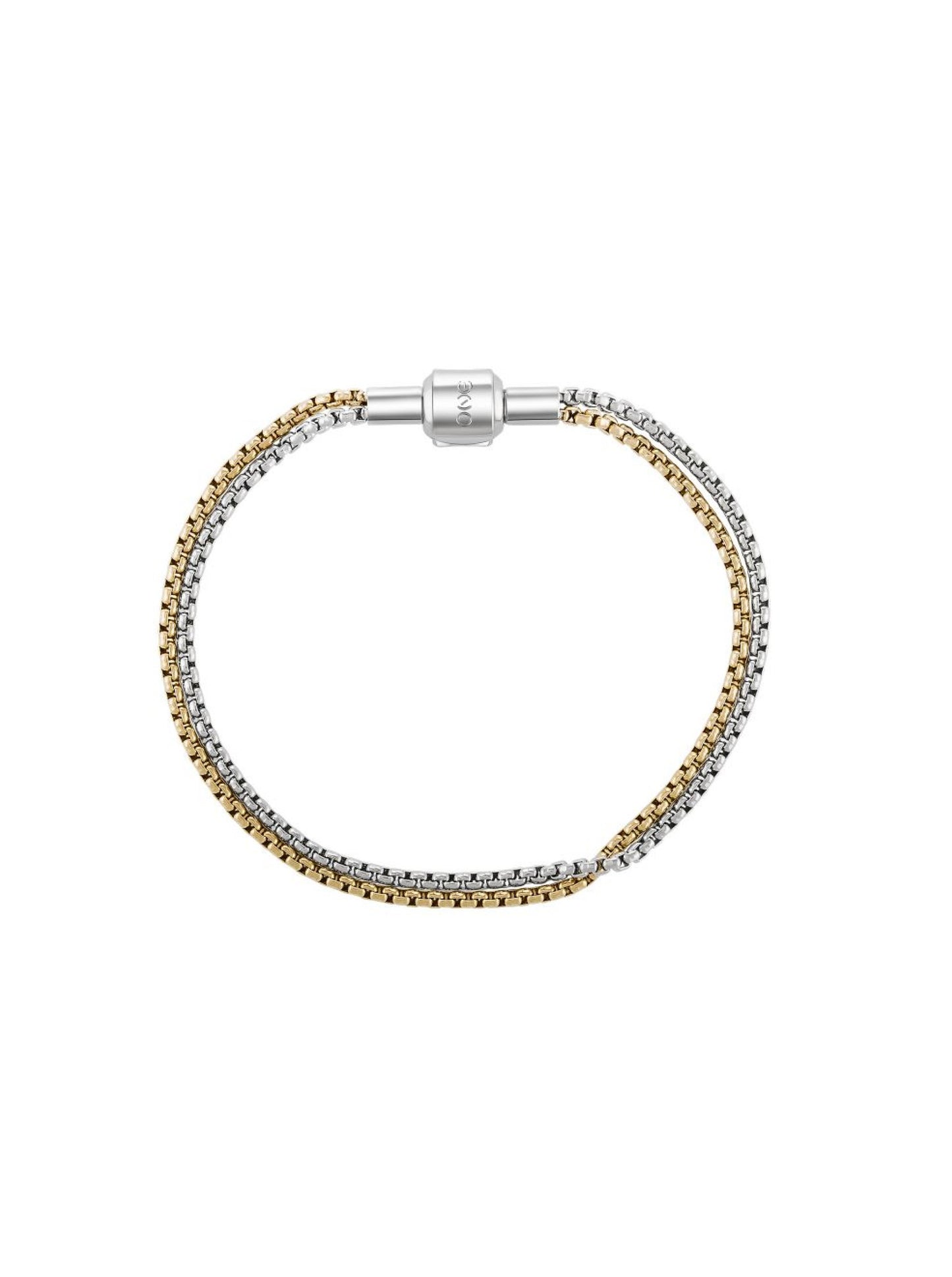 Pulsera Energy Master Soft Silver & Gold L