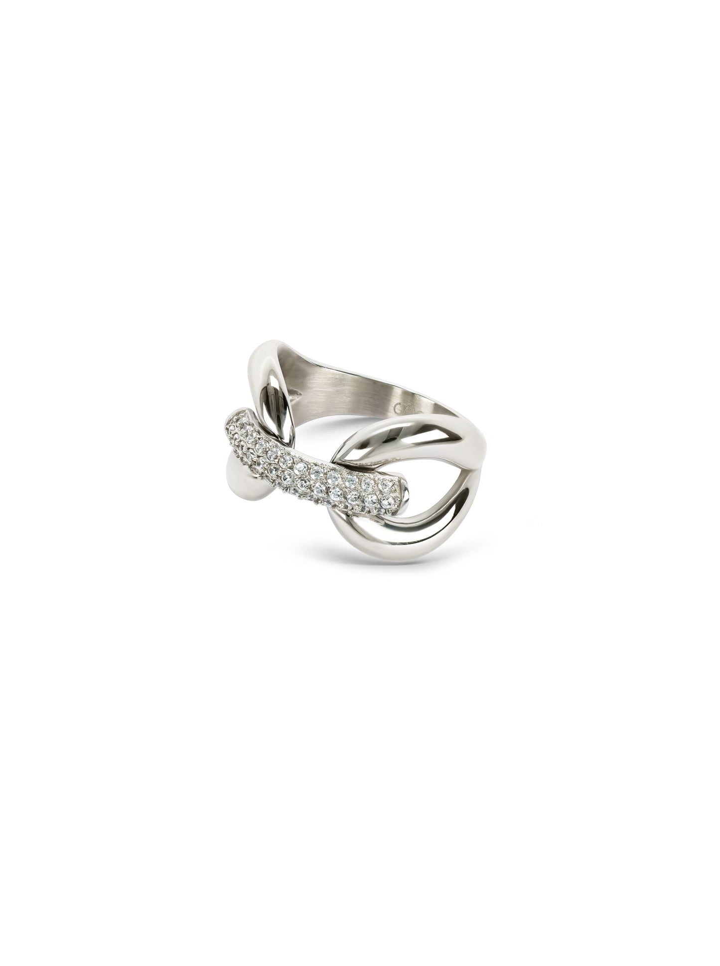 Anillo Bold 01 plateado talla 8 de ONE