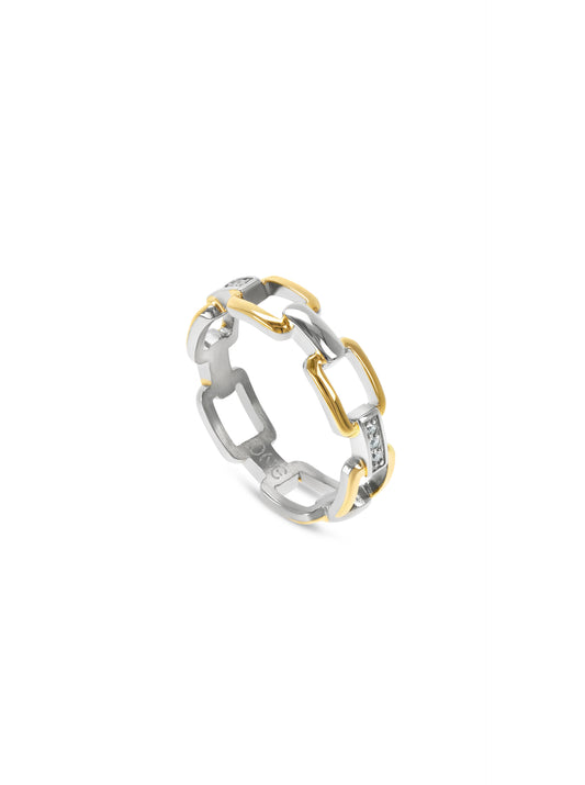Anillo Butterfly Square