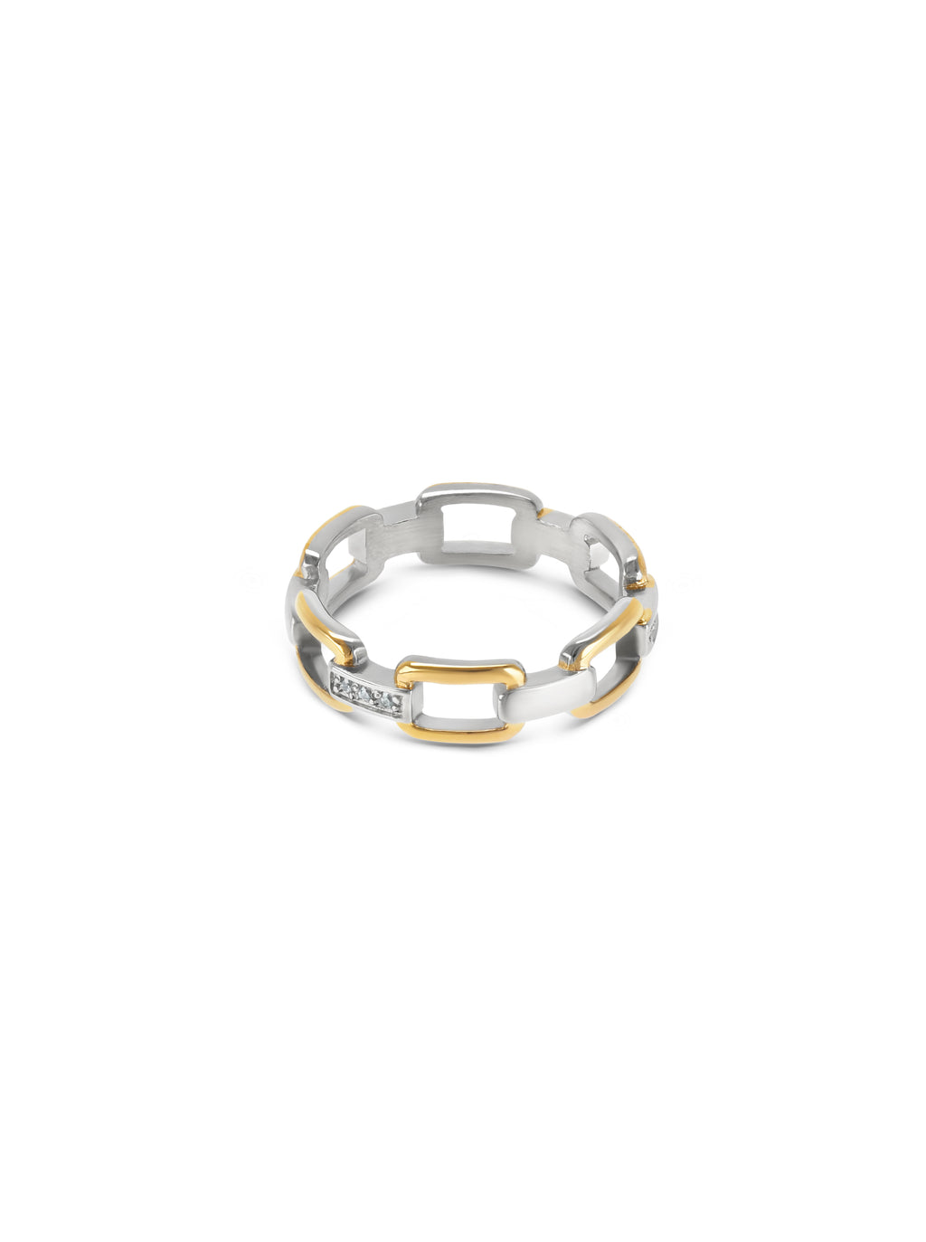Anillo Butterfly Square