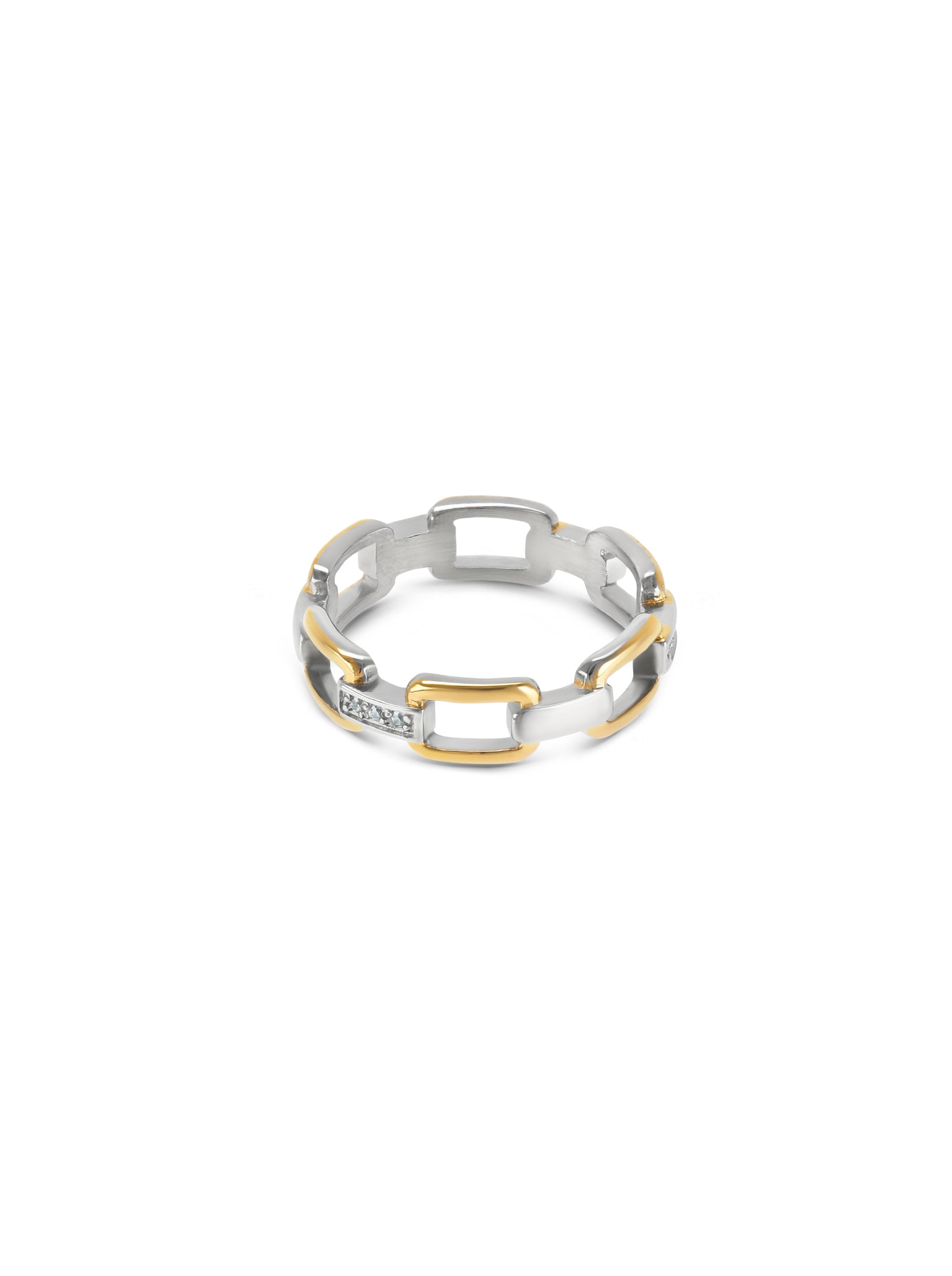 Anillo Butterfly Square