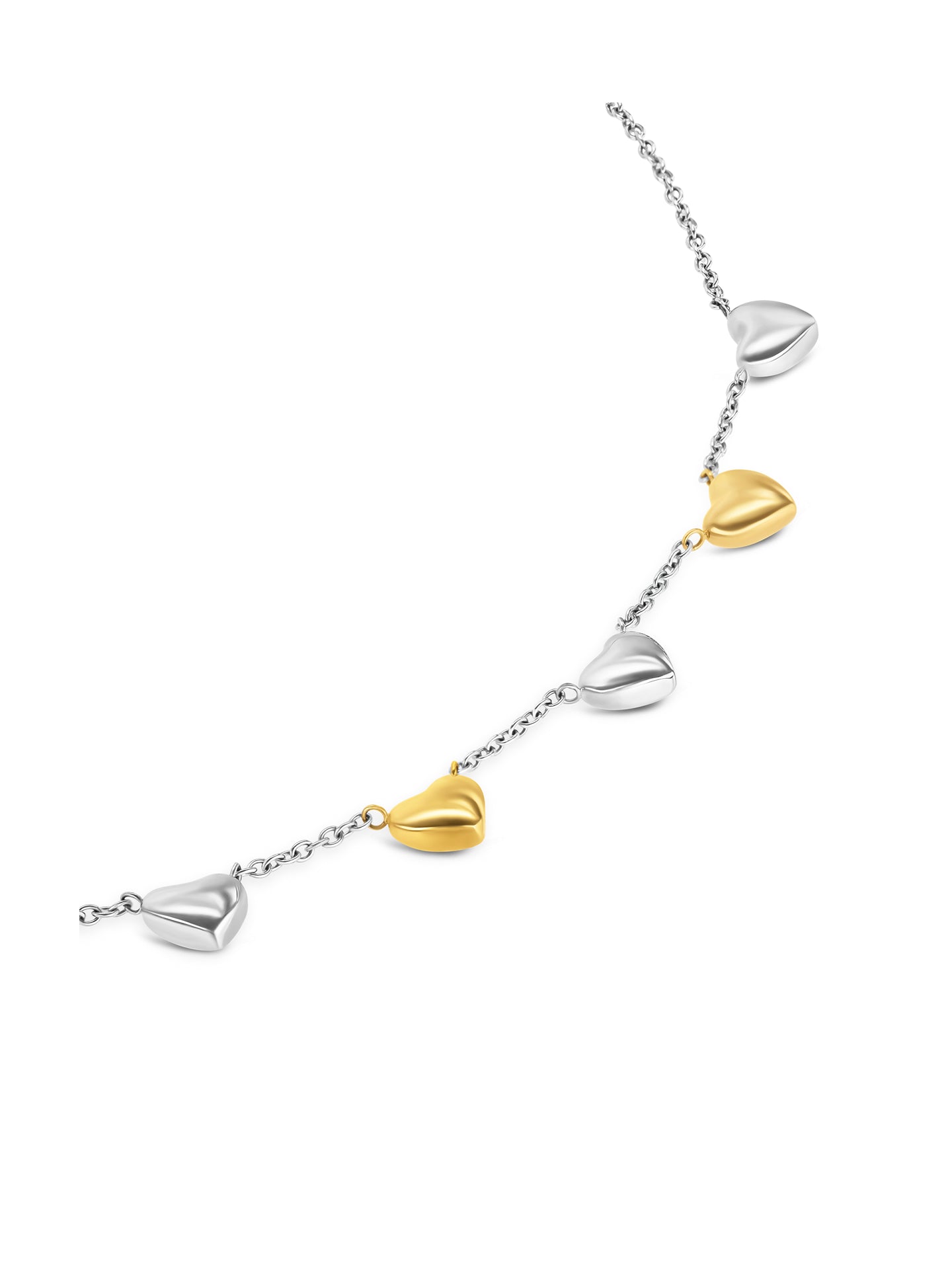 Collar Crazy Heart Embrace Bicolor