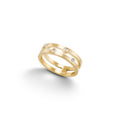 Anillo Cosmos dorado talla 6 de ONE