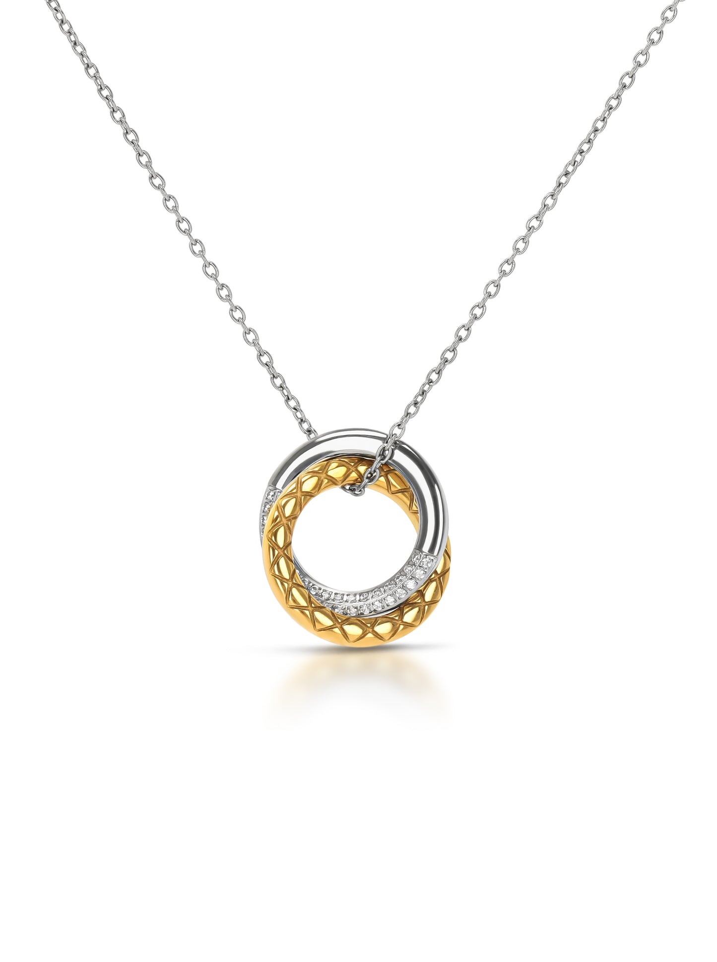 Collar Delightful Circle Bicolor