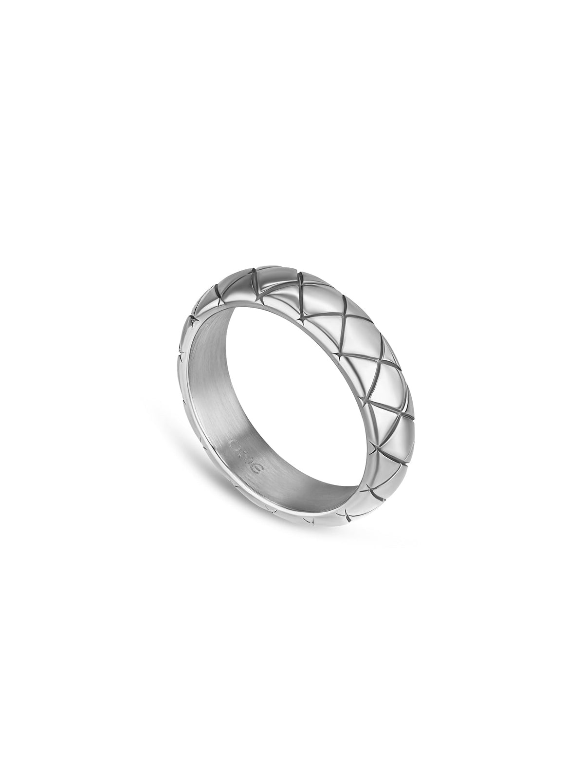 Anillo Delightful Medium Silver talla 6 en tono plateado ONE