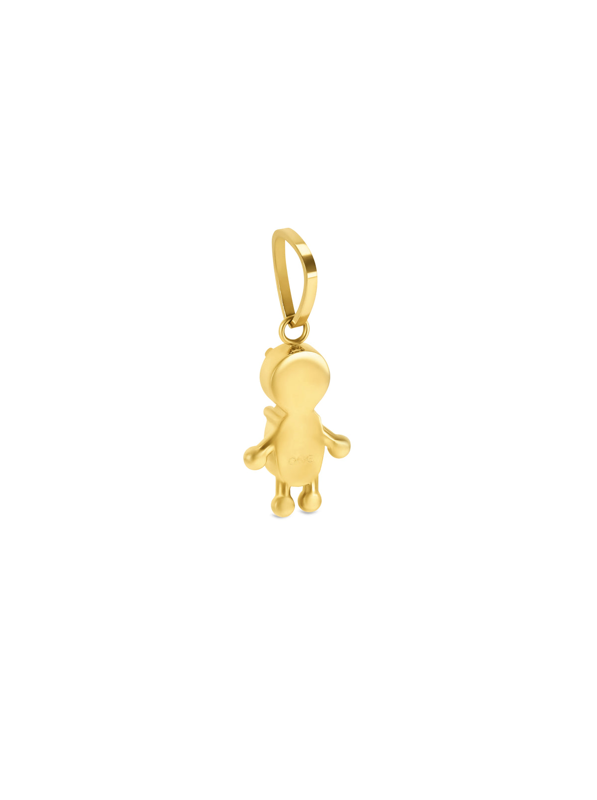 Charm Energy Boy Crystal Gold