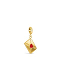 Charm ONE Energy Love Letter dorado