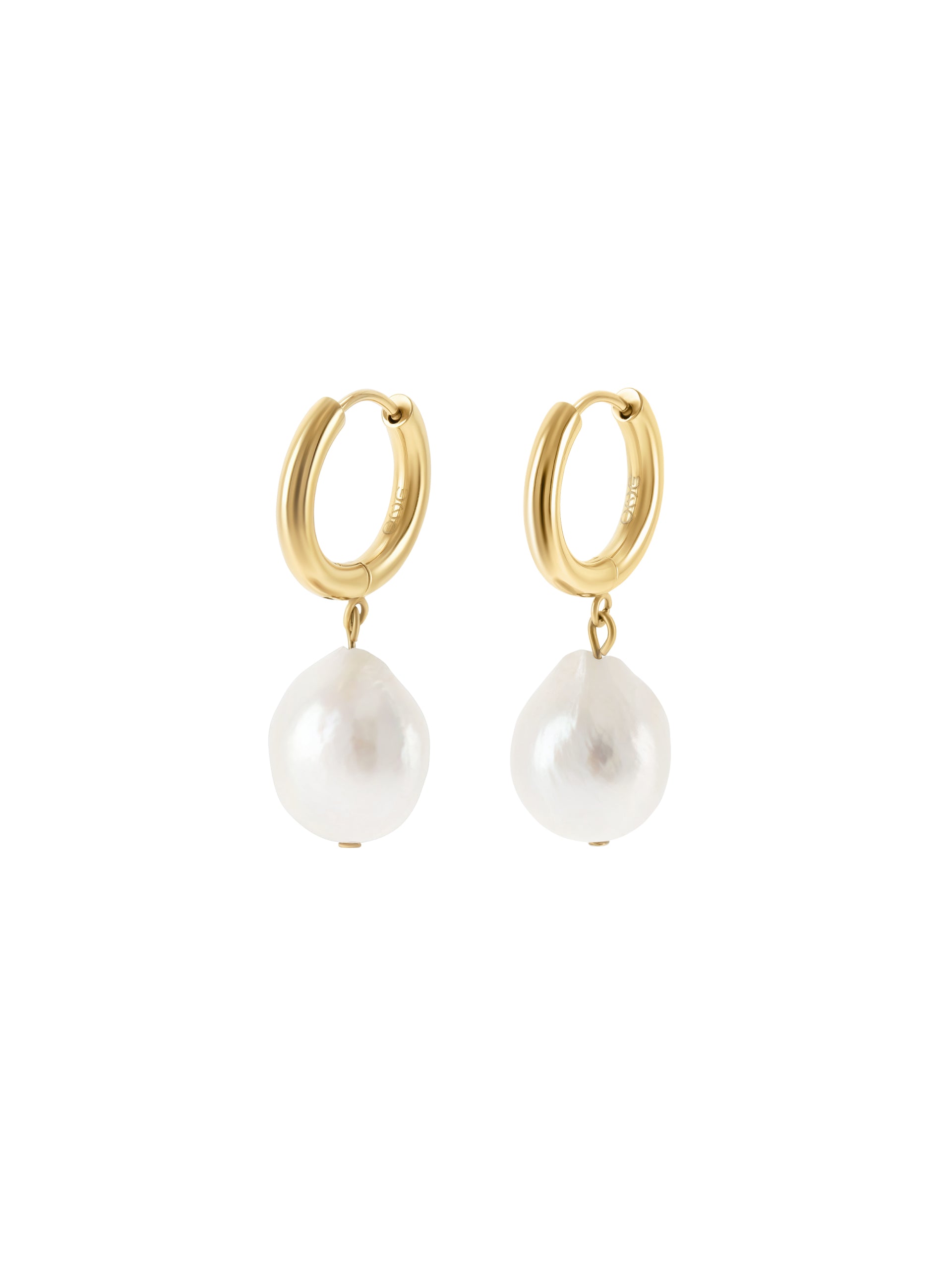 Pendientes ONE Pearly Hoops