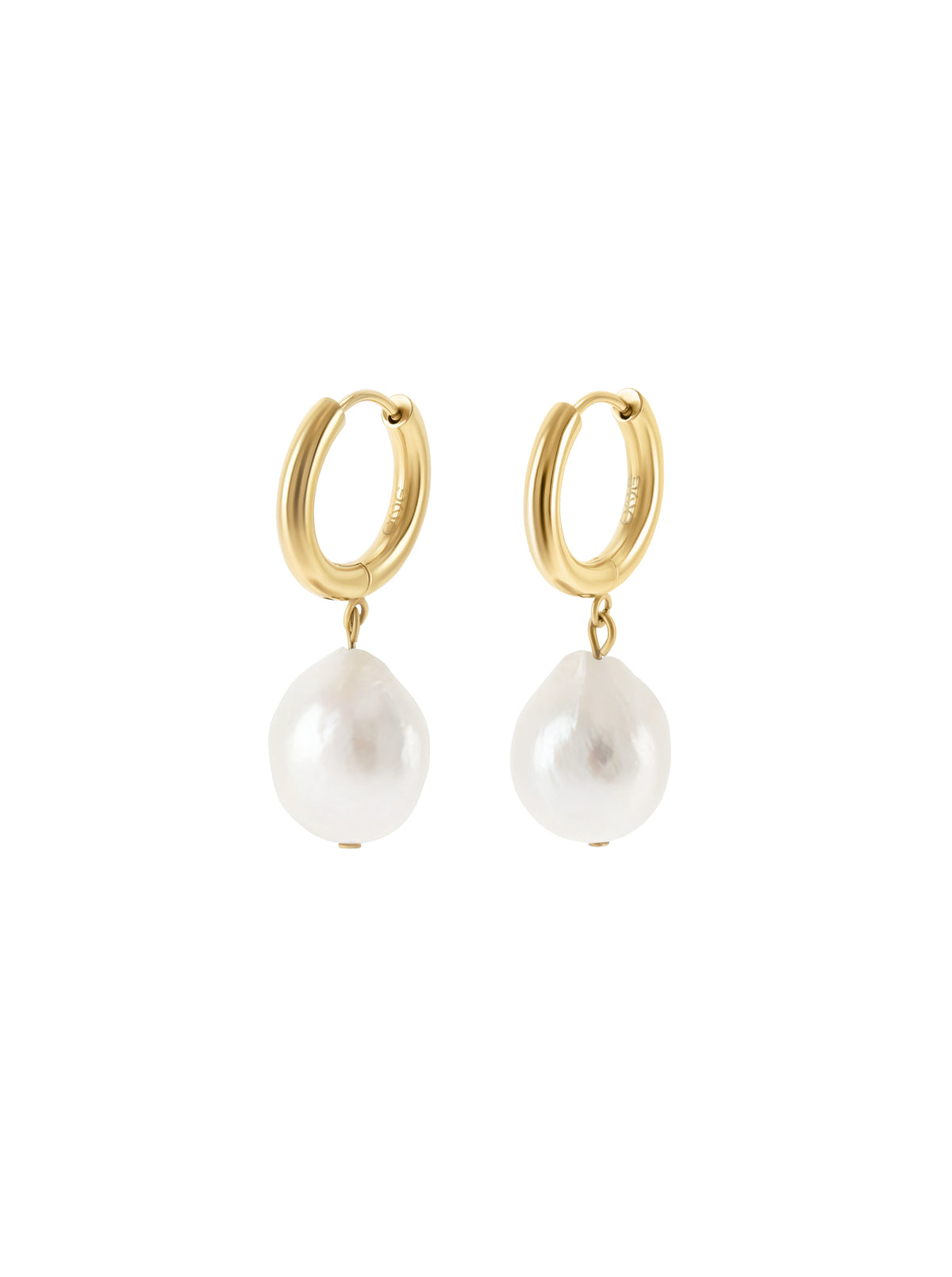 Pendientes ONE Pearly Hoops