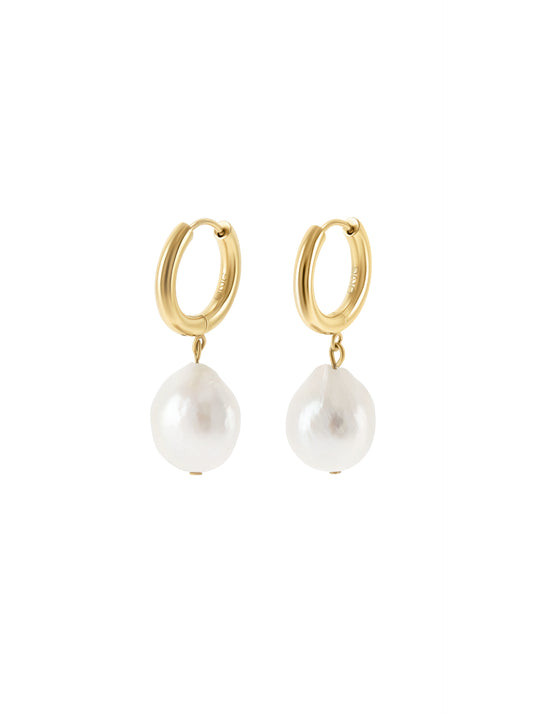 Pendientes ONE Pearly Hoops