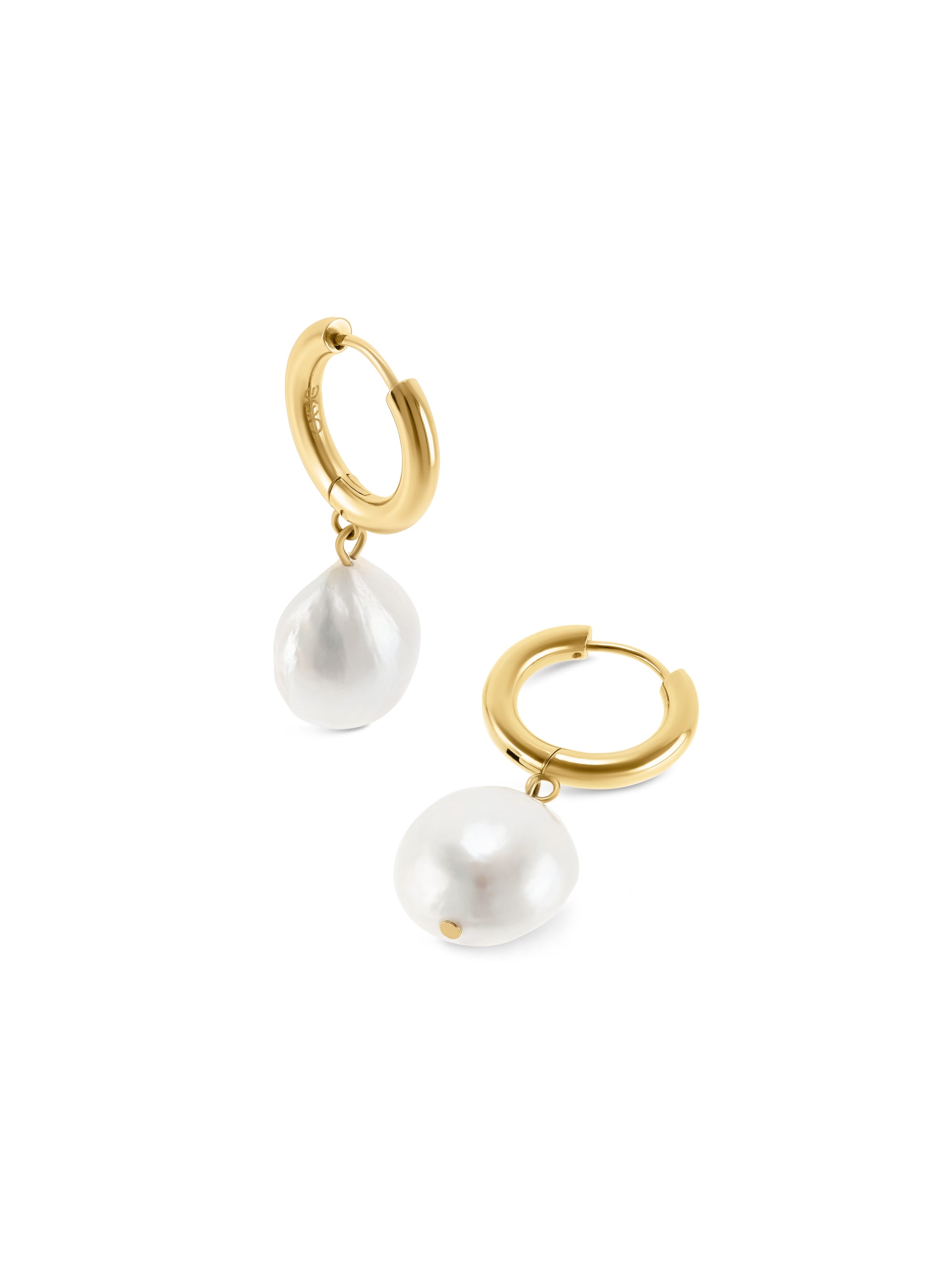 Pendientes ONE Pearly Hoops