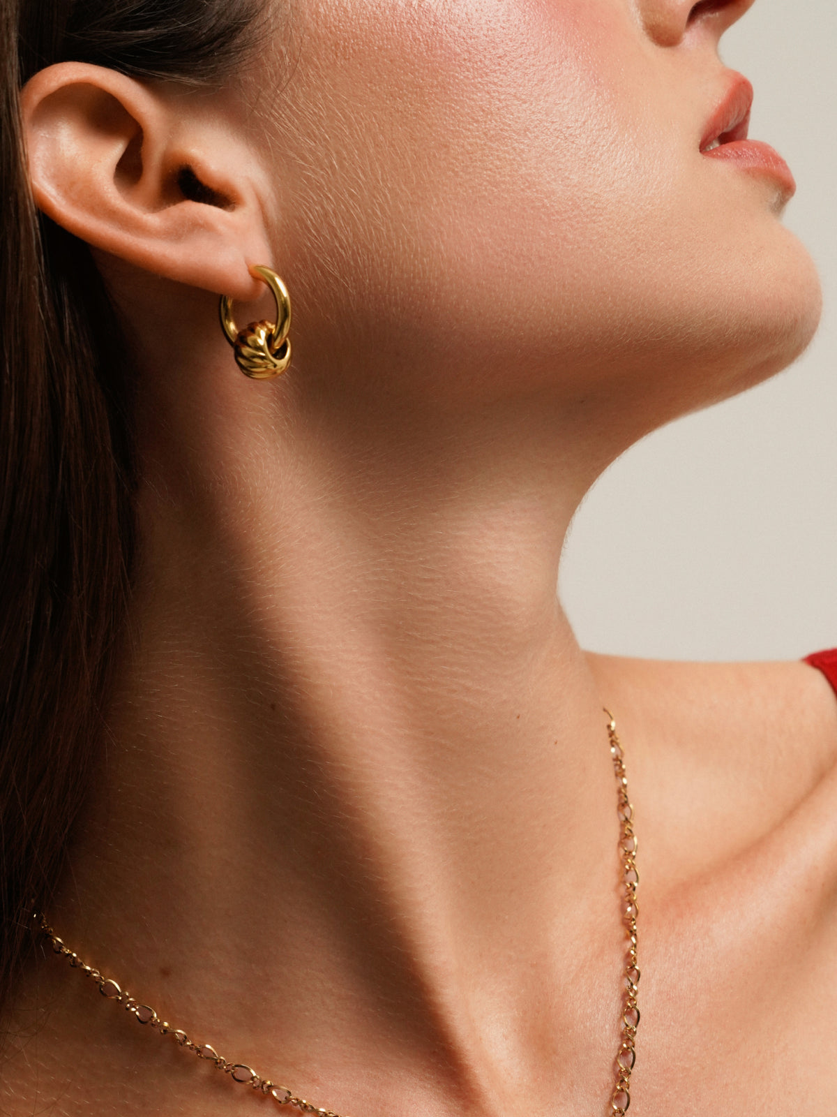Aros Energy Master Hoop Gold