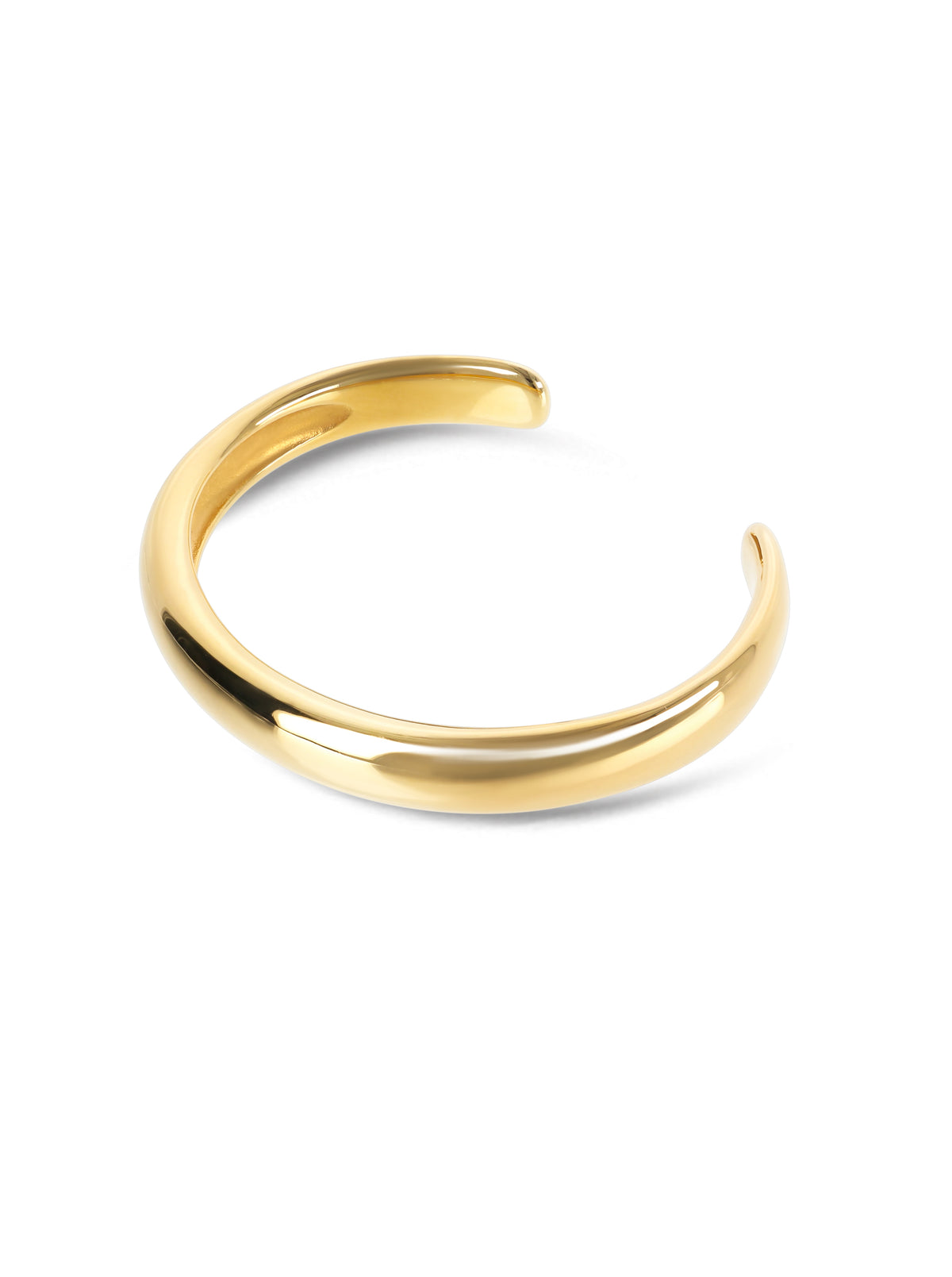 Pulsera Bangle Senhora Infinity Glossy Gold