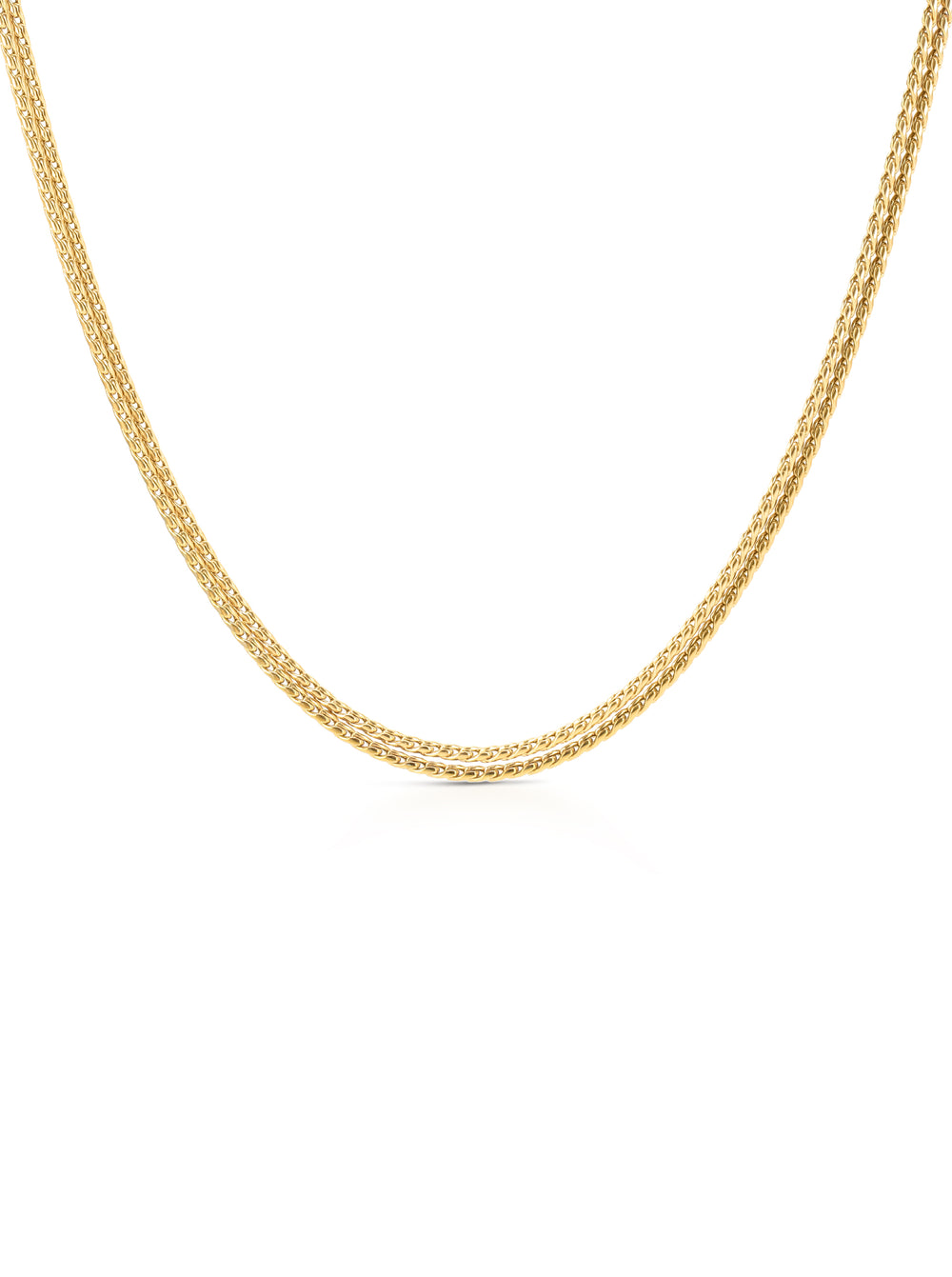 Collar ONE Energy Master Twisted Gold