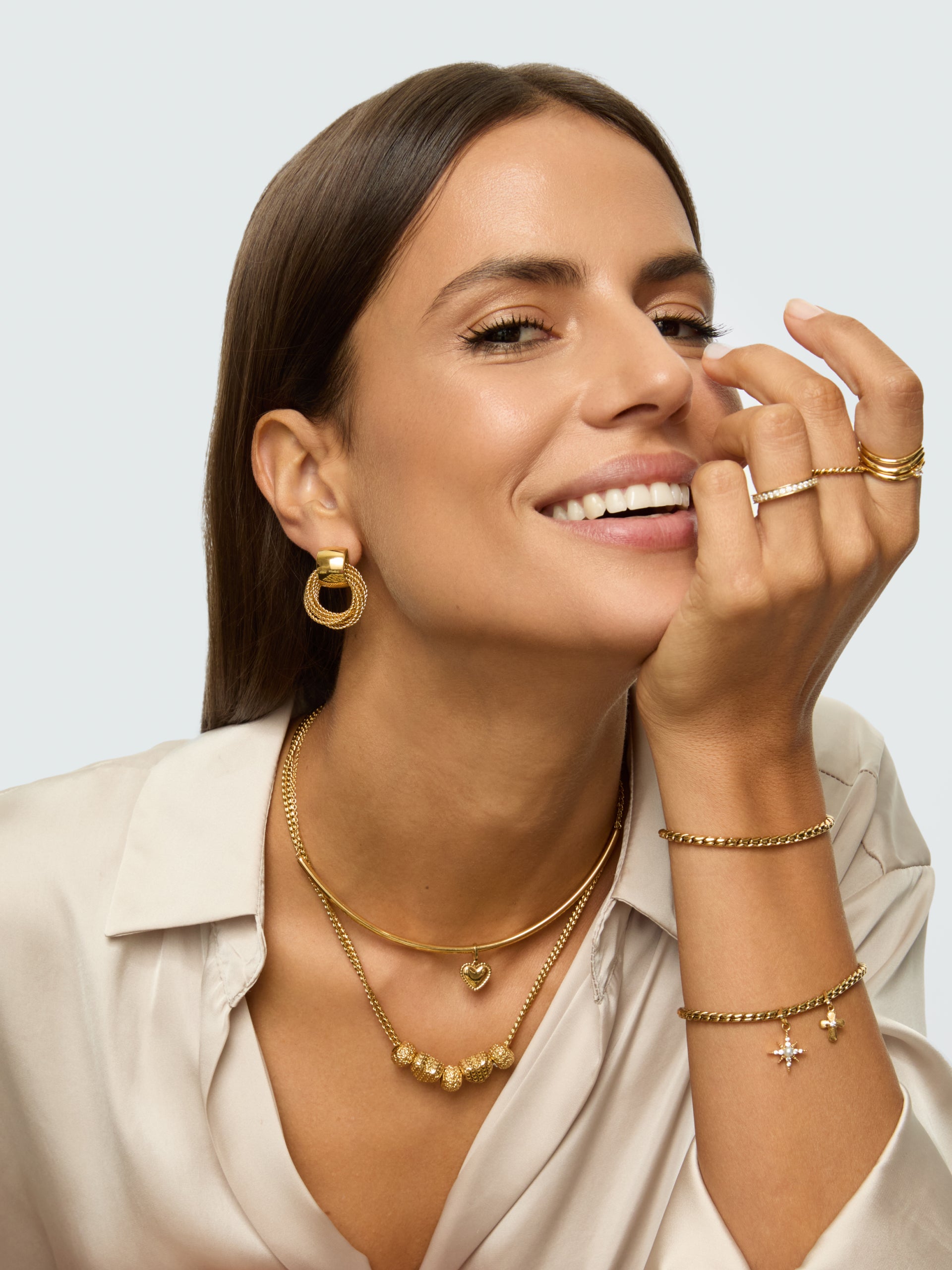 Collar ONE Energy Master Twisted Gold