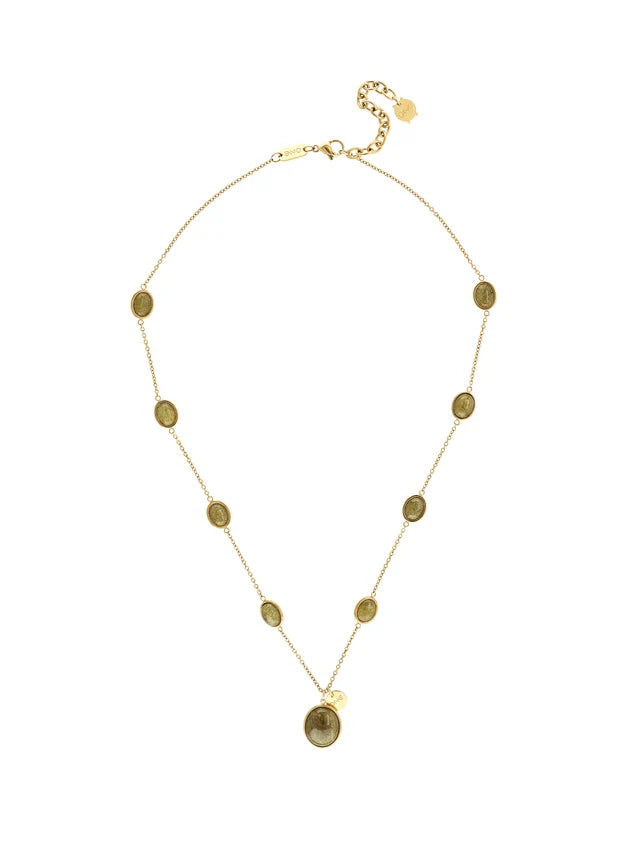 Collar Neckmess Jade Gold