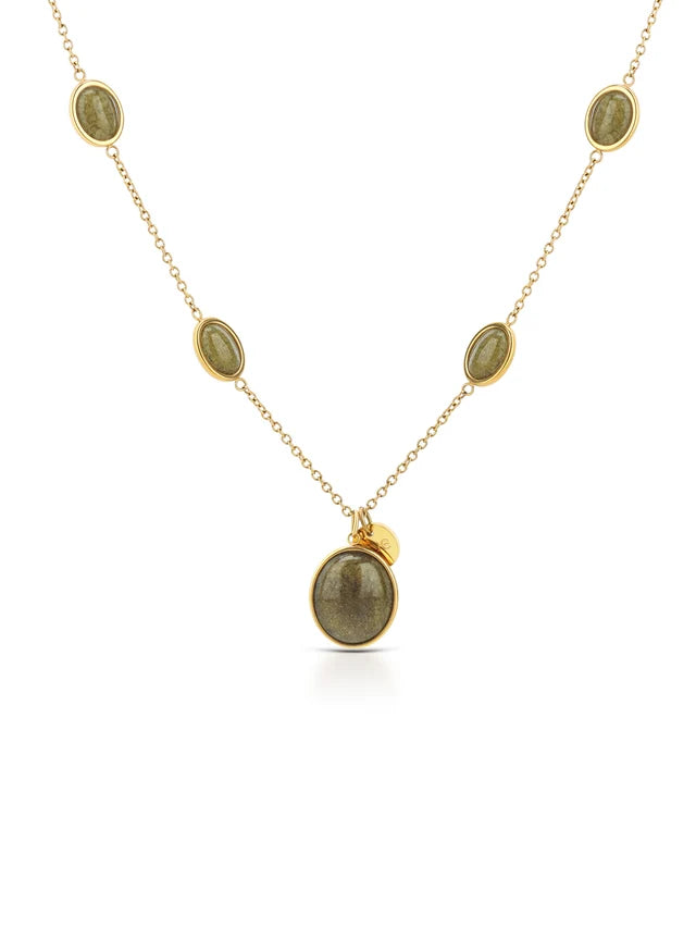 Collar Neckmess Jade Gold