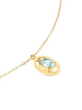 Collar Birthst Marzo - Serenidad
