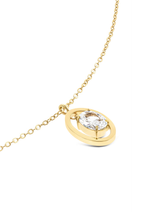 Collar Birthst Abril - Coraje