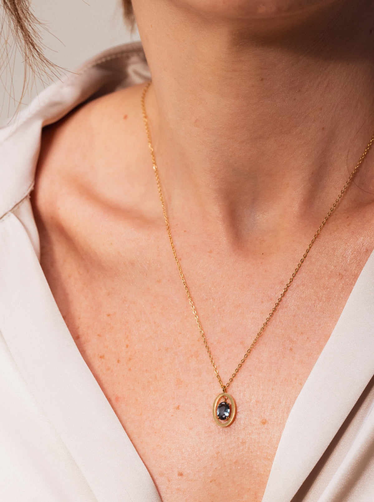 Collar Birthstone Mayo - Esperanza