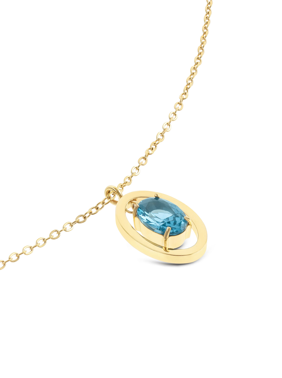 Collar Birthstone Septiembre - Prosperidad