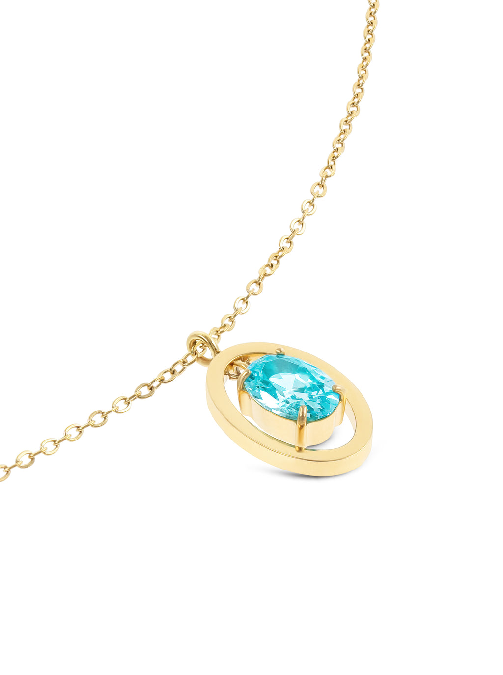 Collar Birthstone Diciembre - Felicidad