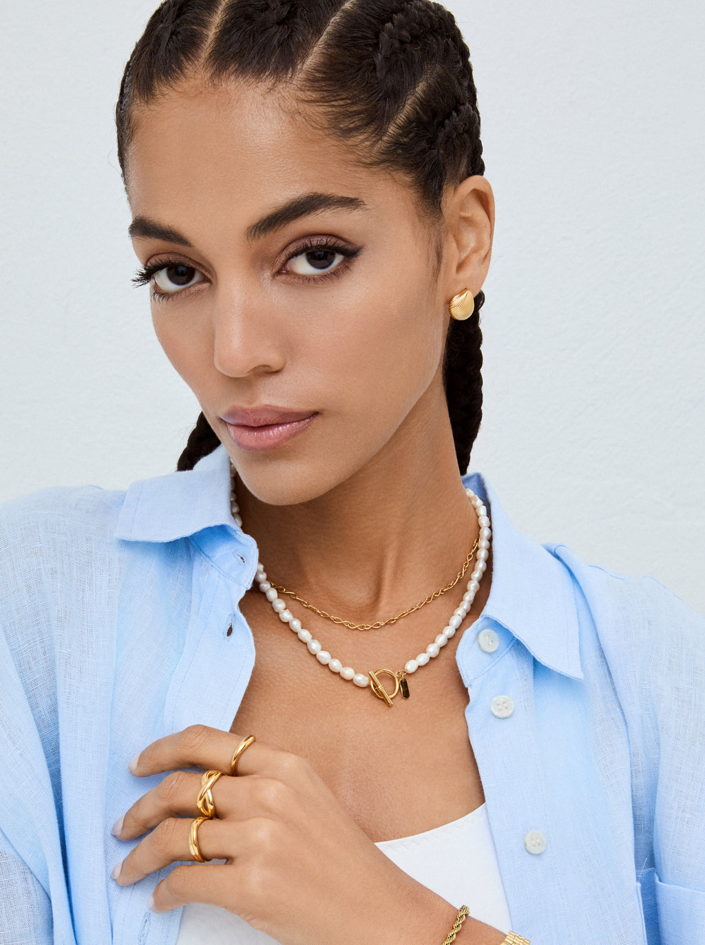 Collar ONE Neckmess Oceanic Pearl
