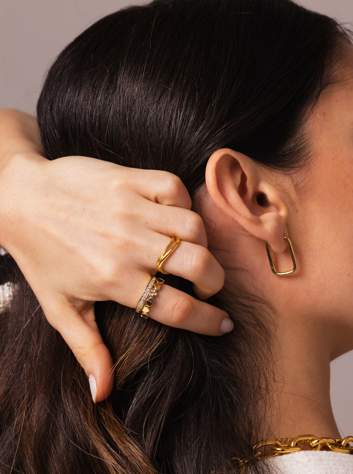 Anillo London 03 Gold