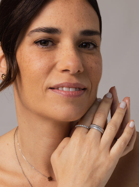 Anillo London 28 Silver