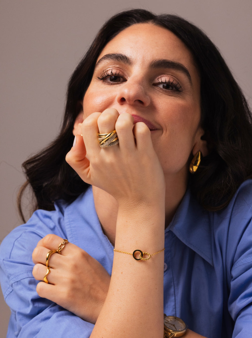 Anillo London 36 Gold