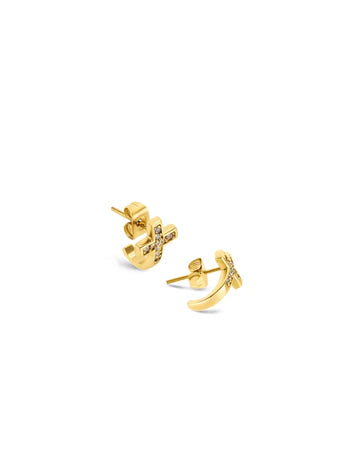 Aros Reflexions Crossed Gold
