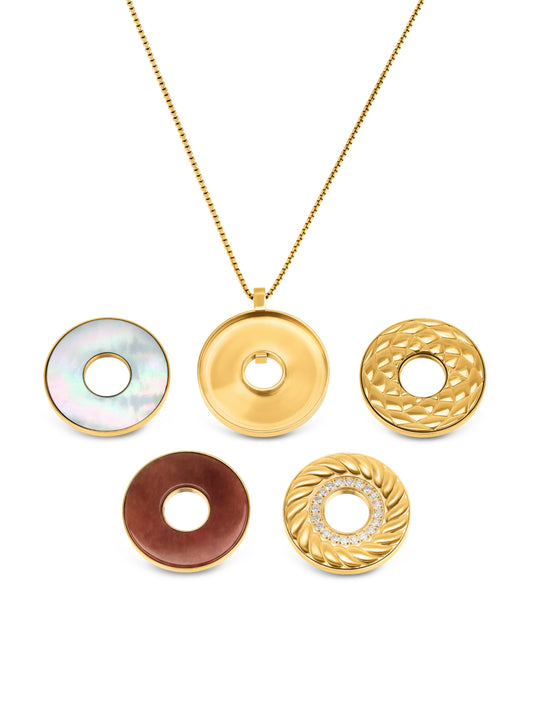 Set Collar Mood Crystal