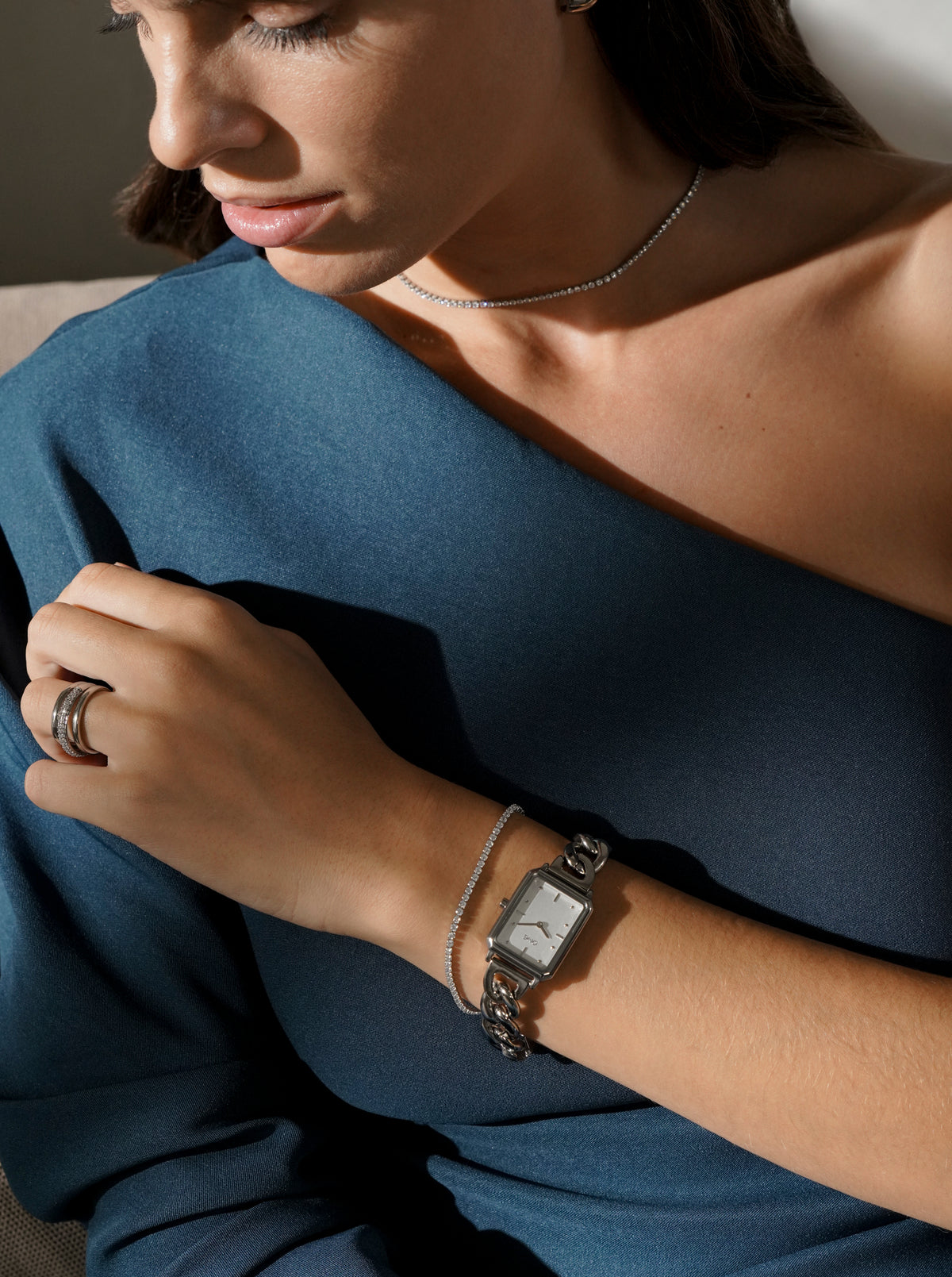 Pulsera Silver Frost Refined