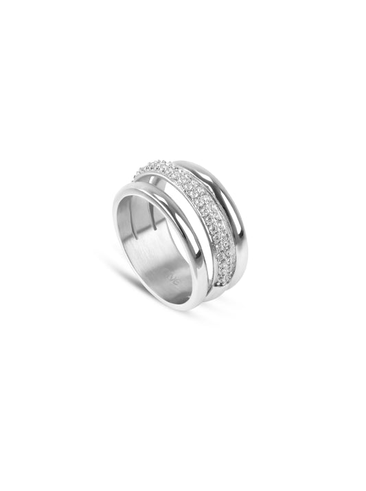Anillo Silver Frost Crystal