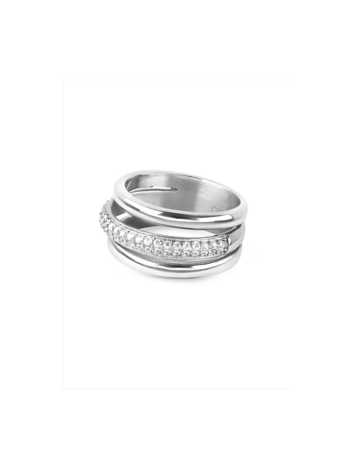Anillo Silver Frost Crystal