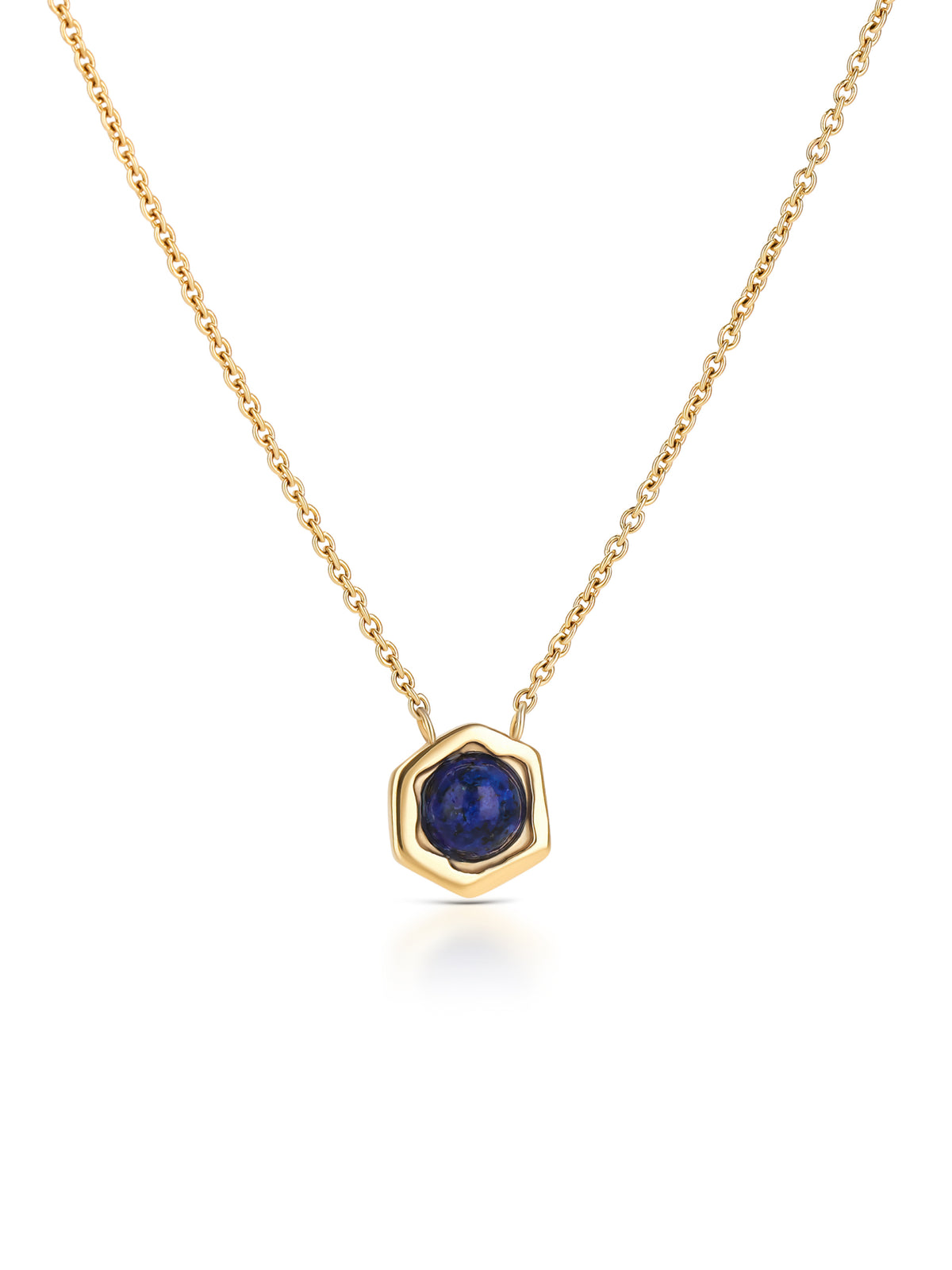 Collar Element Blue Gold