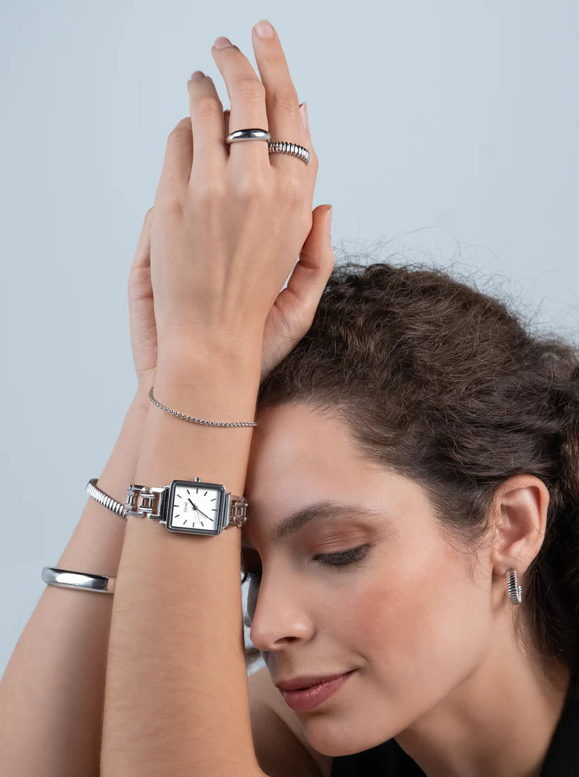 Anillo Twisted Silver