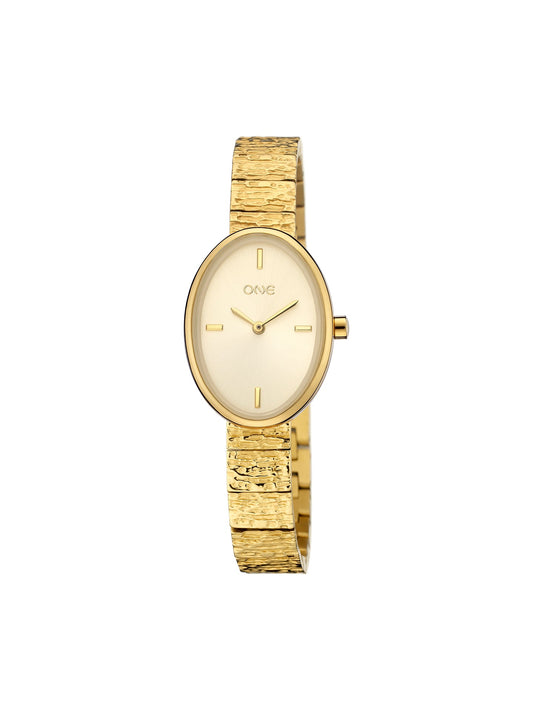 Reloj Mirage dorado de ONE