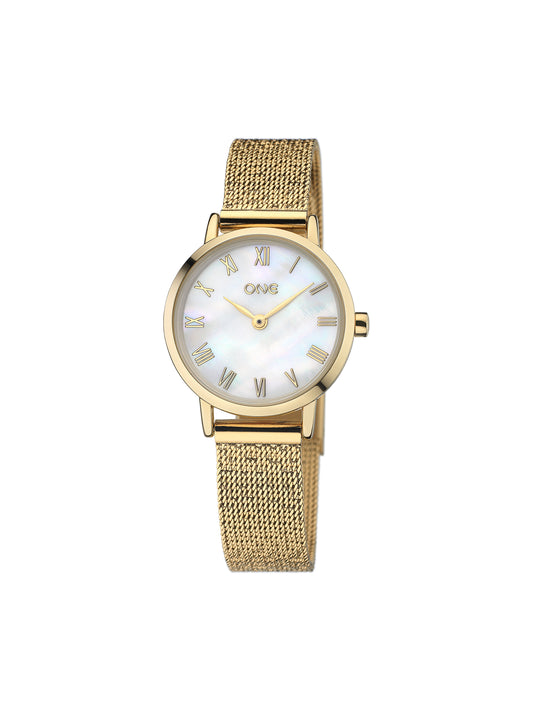 Reloj ONE Aura Gold