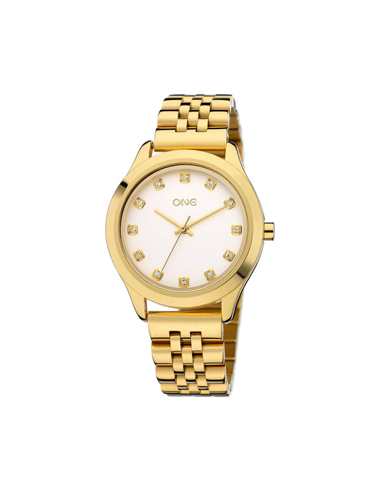Reloj ONE Twin Gold