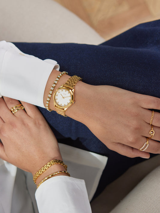 Reloj ONE Twin Gold