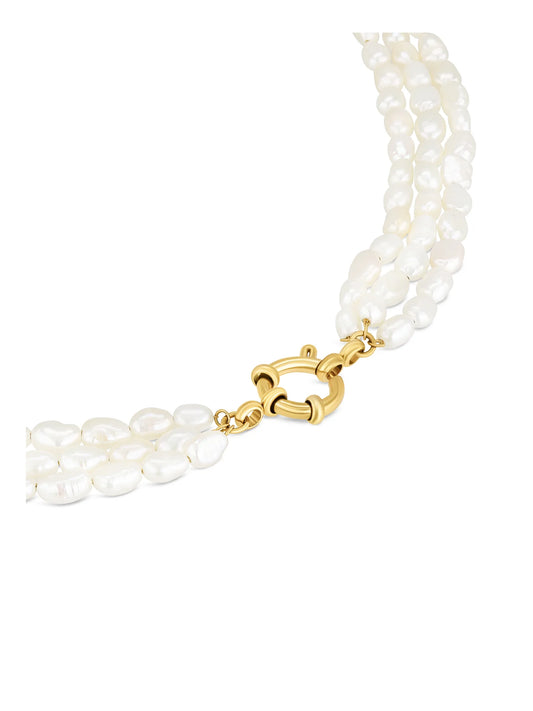 Collar Margot Pearl Gold