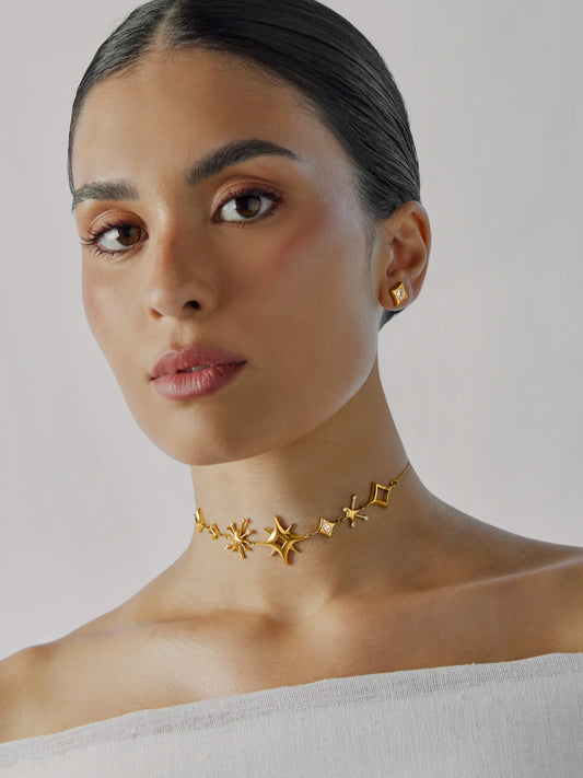 Aros Elena Tiny Divine Gold