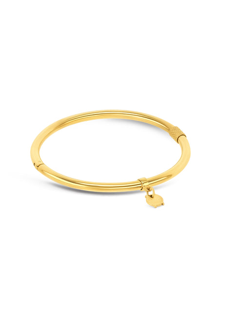 Pulsera Esclava Energy Master Oval Gold