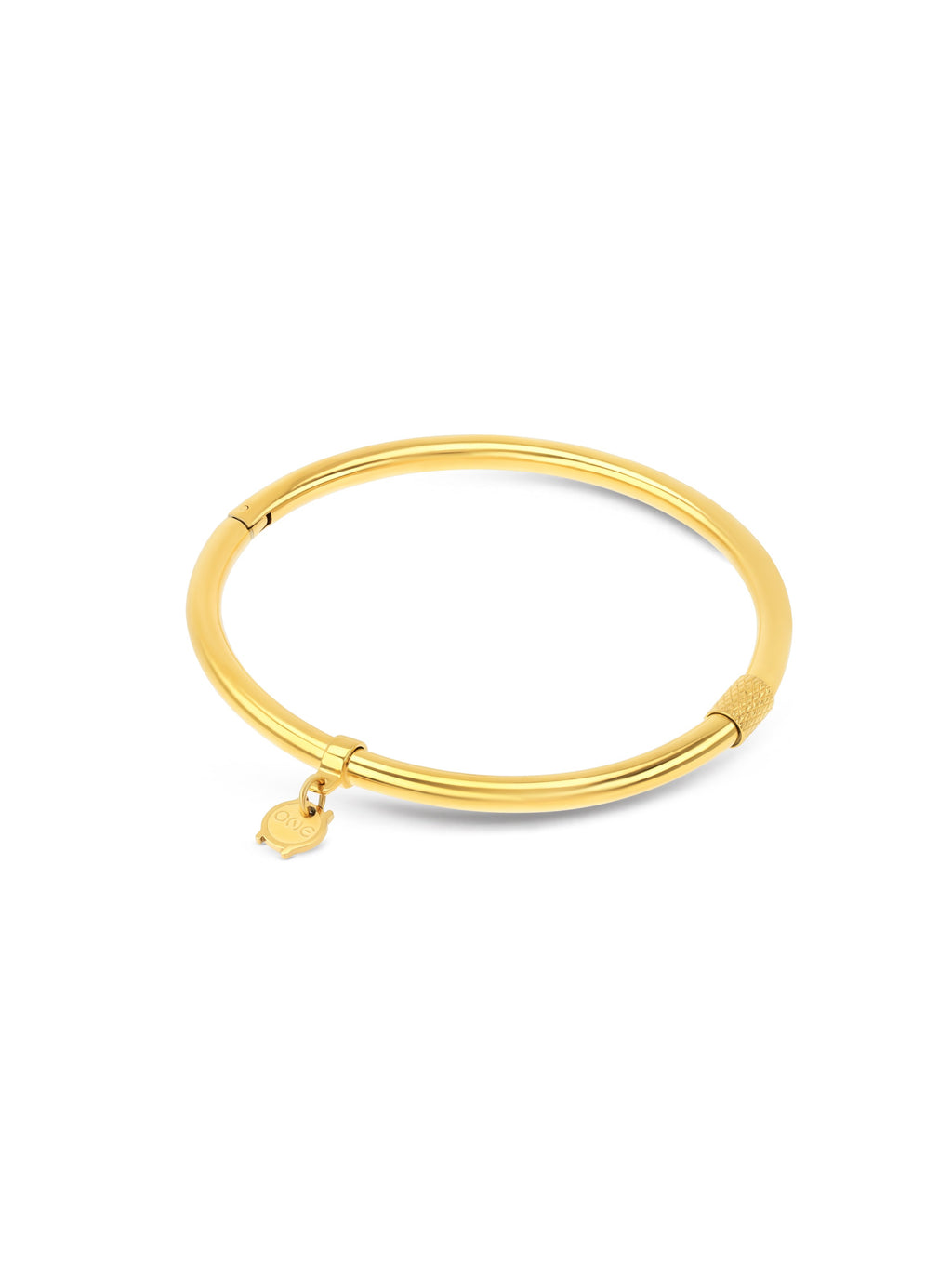 Pulsera Esclava Energy Master Oval Gold