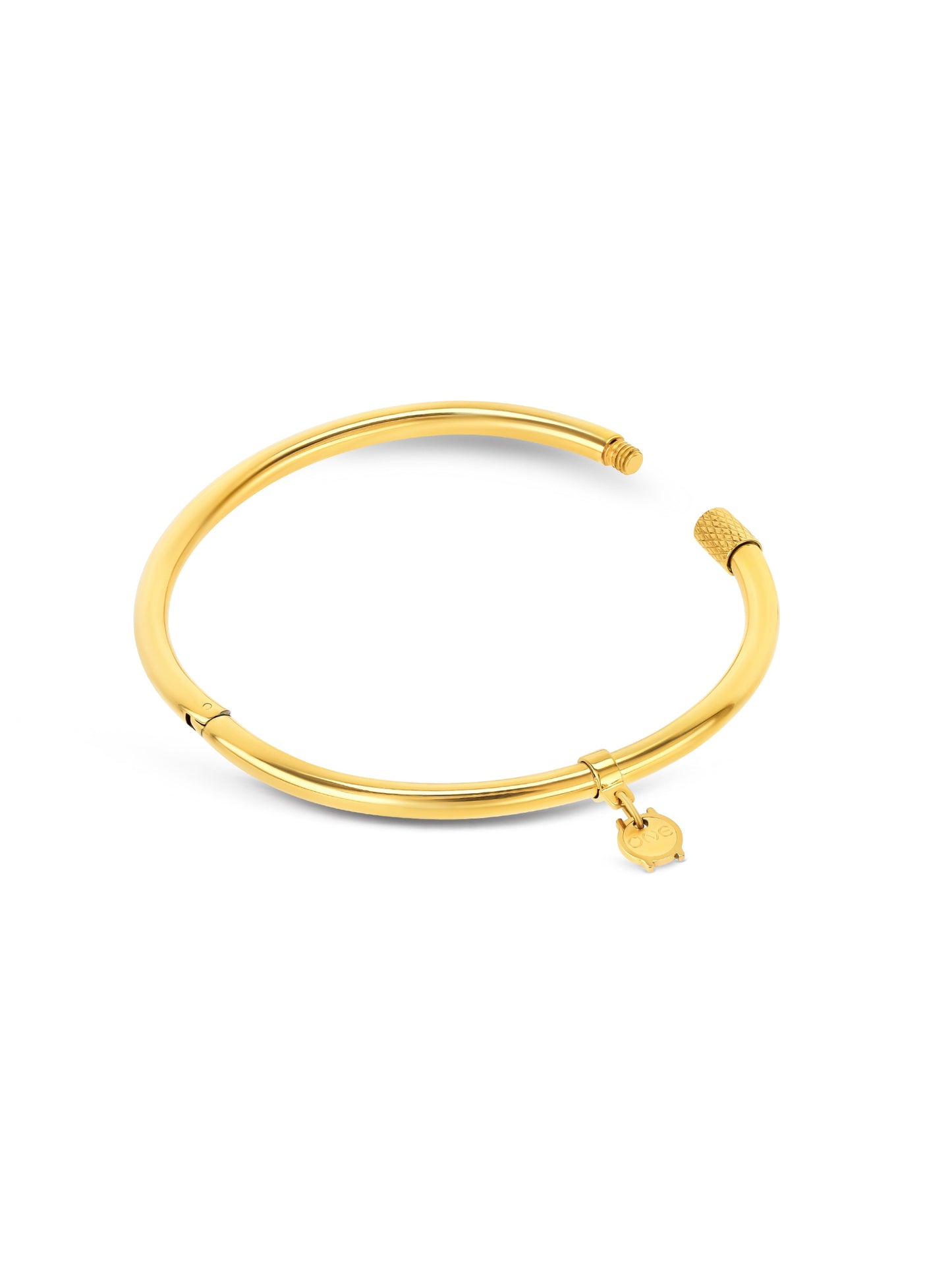 Pulsera Esclava Energy Master Oval Gold