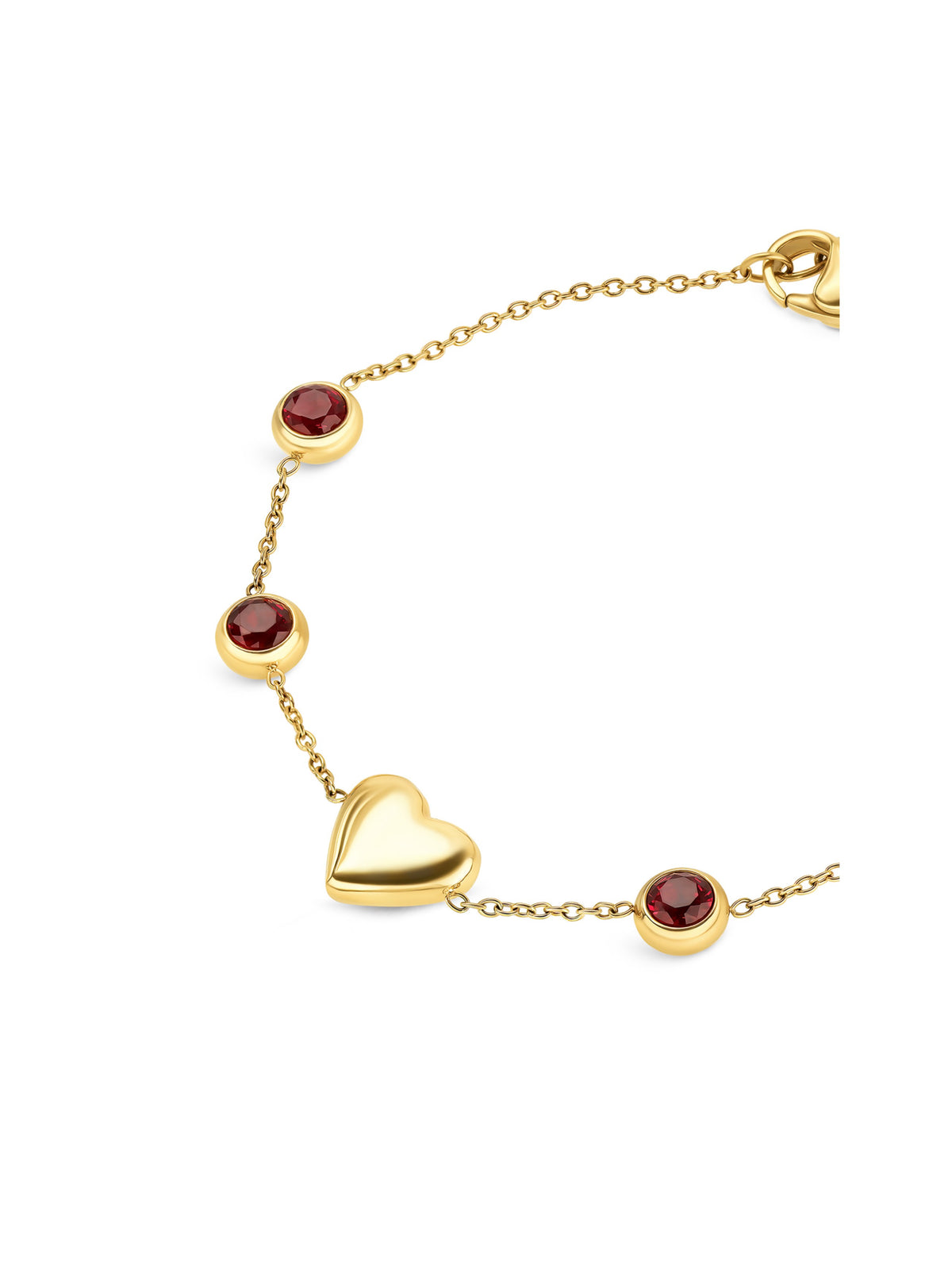 Pulsera Red Spark Gold