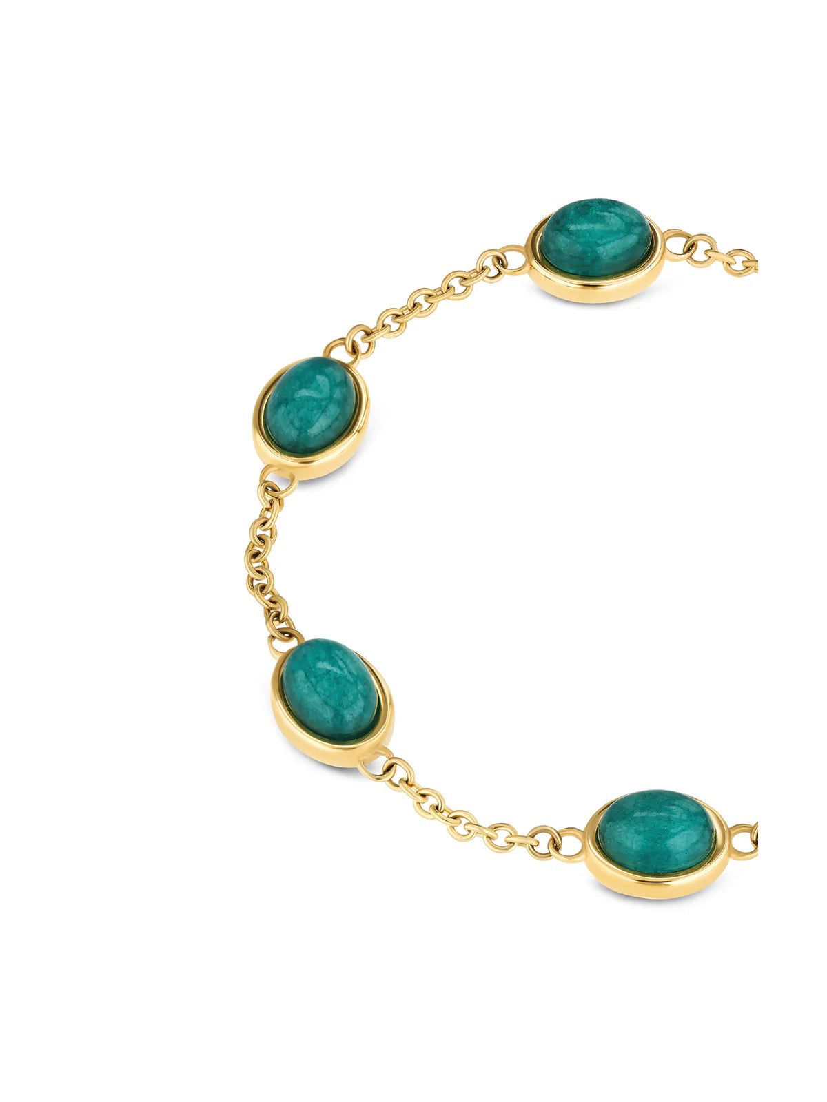 Pulsera Salina Oval Deep Green