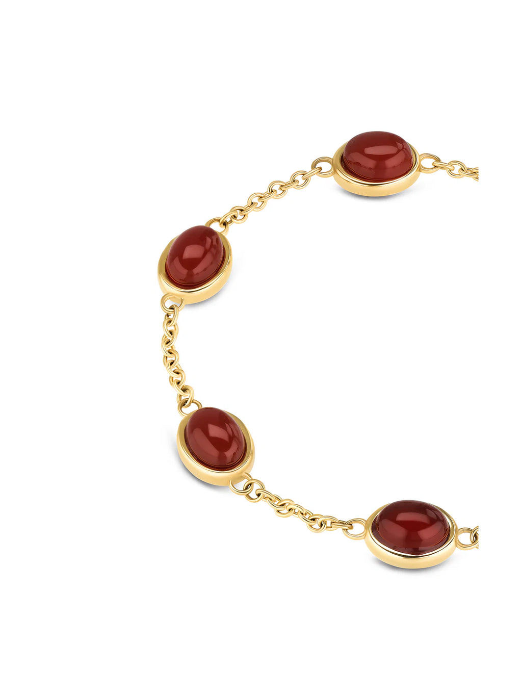 Pulsera Salina Oval Warm Red