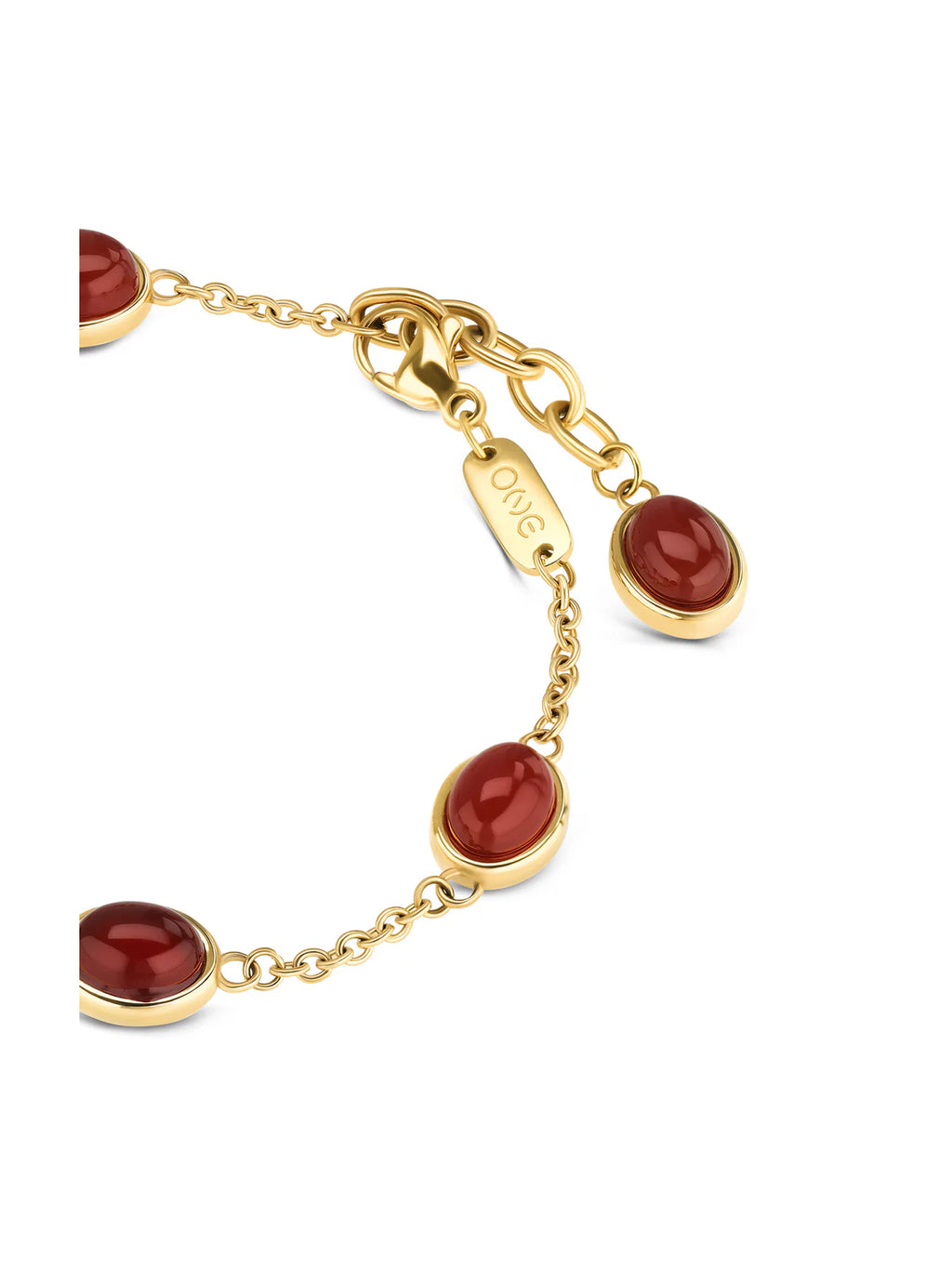 Pulsera Salina Oval Warm Red